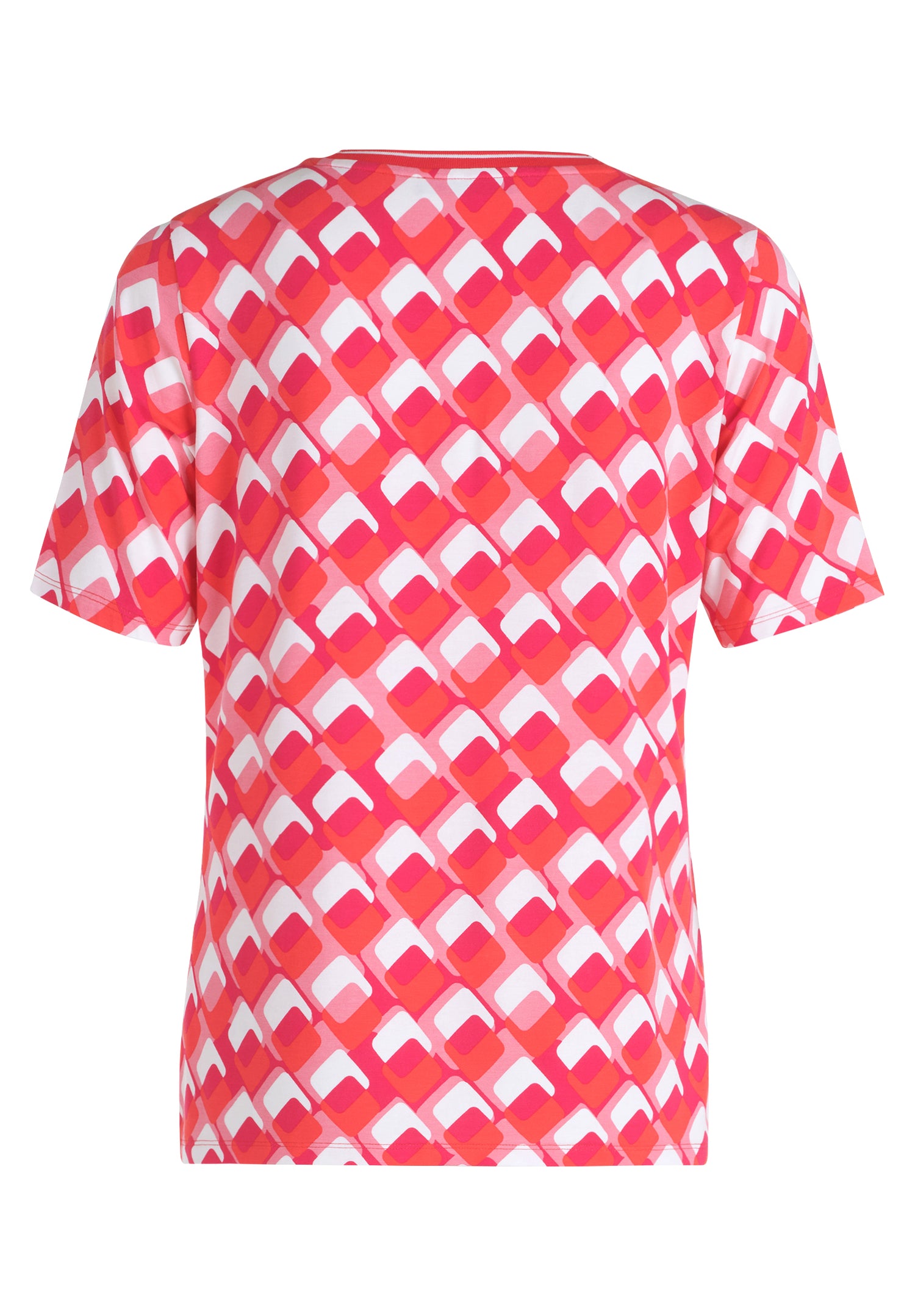 Betty Barlcay- Pink and Red T-shirt