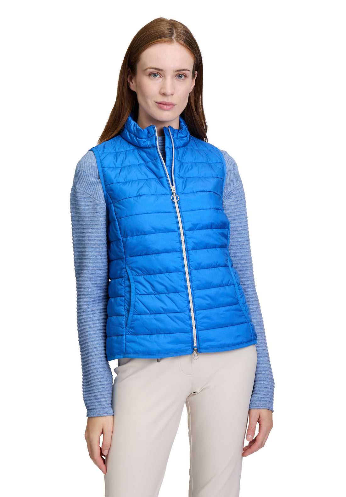 Betty Barclay Cobalt Puffer Vest
