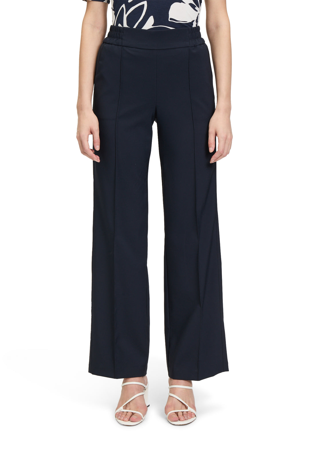 Betty Barclay Navy Pull on Pant