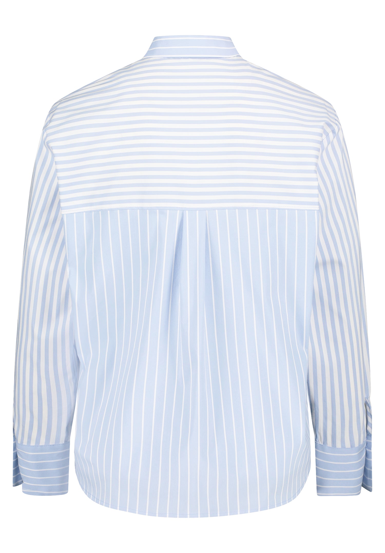 Betty Barclay - Blue and White Stripe Shirt With Patch Pocket