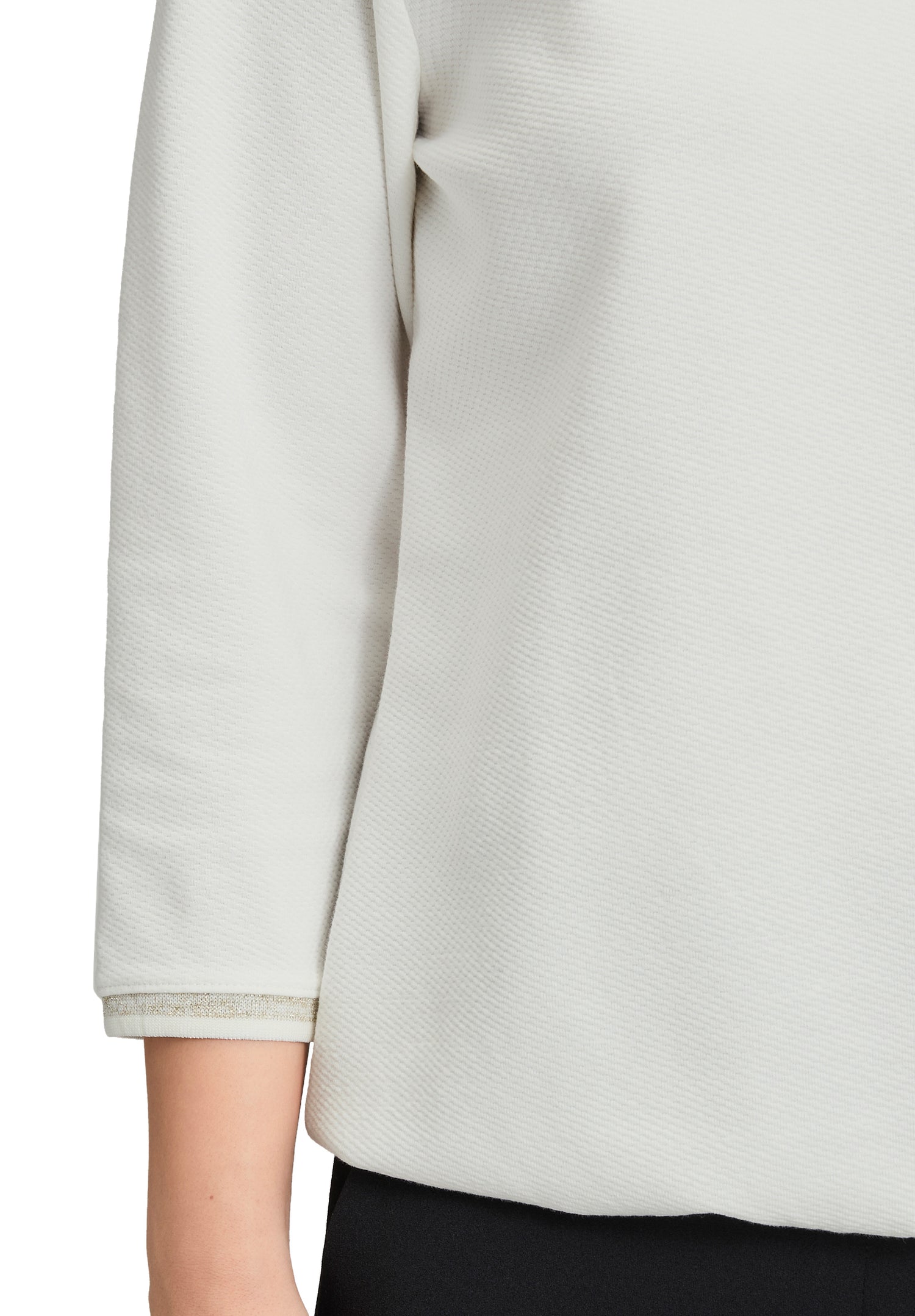 Betty Barclay - Cream Top with Gold Trim