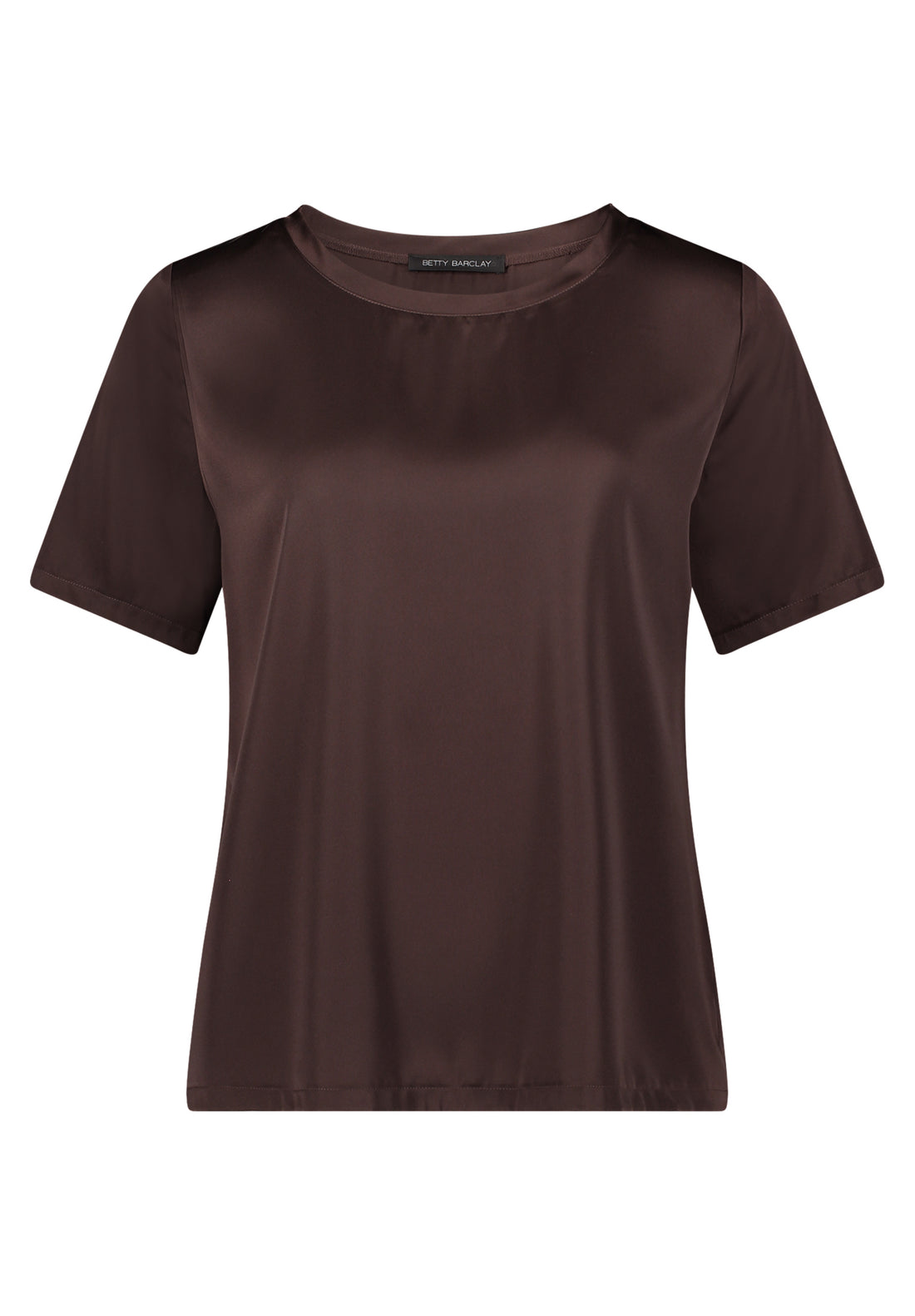 Betty Barclay- Chocolate Satin Top