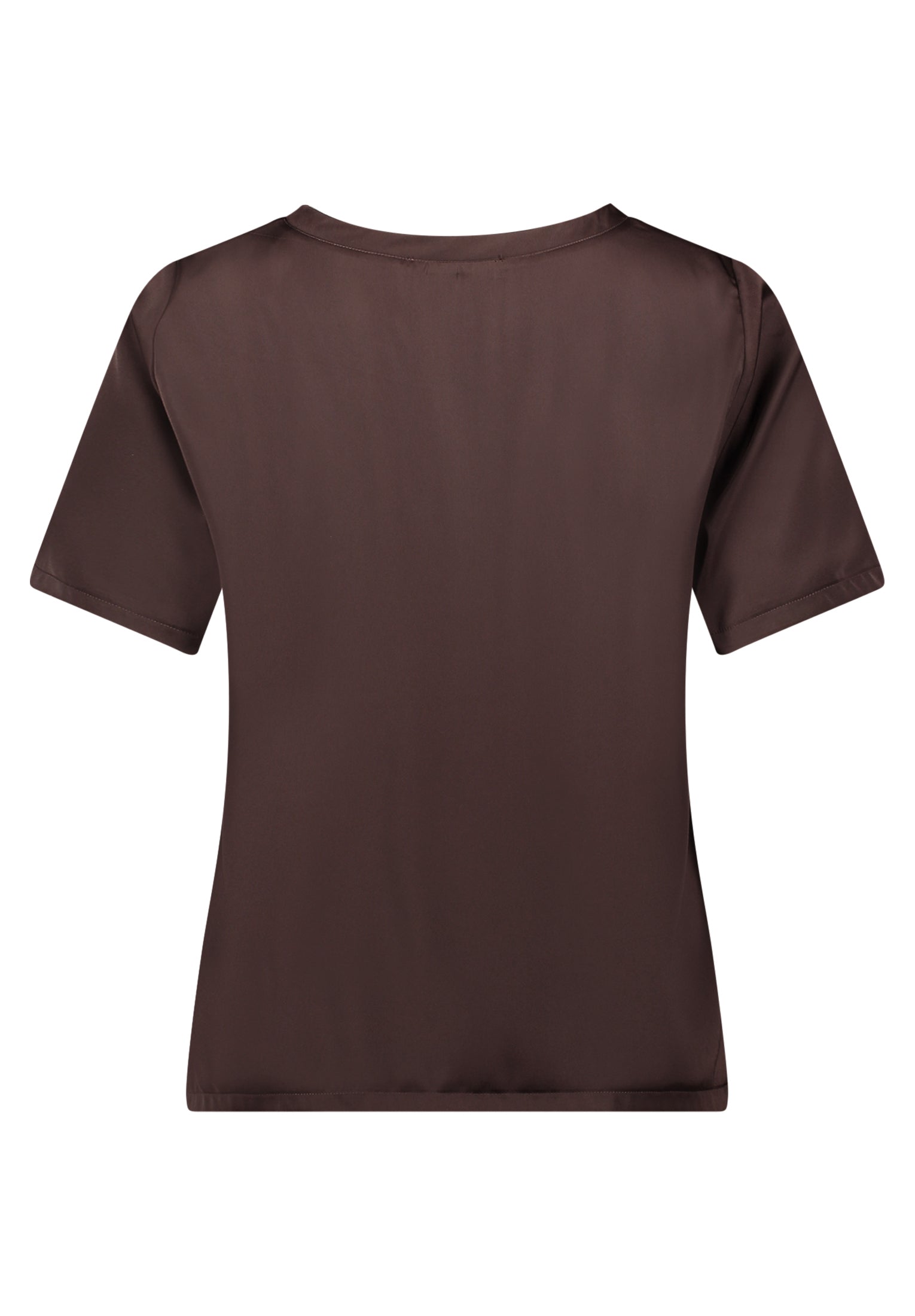 Betty Barclay- Chocolate Satin Top