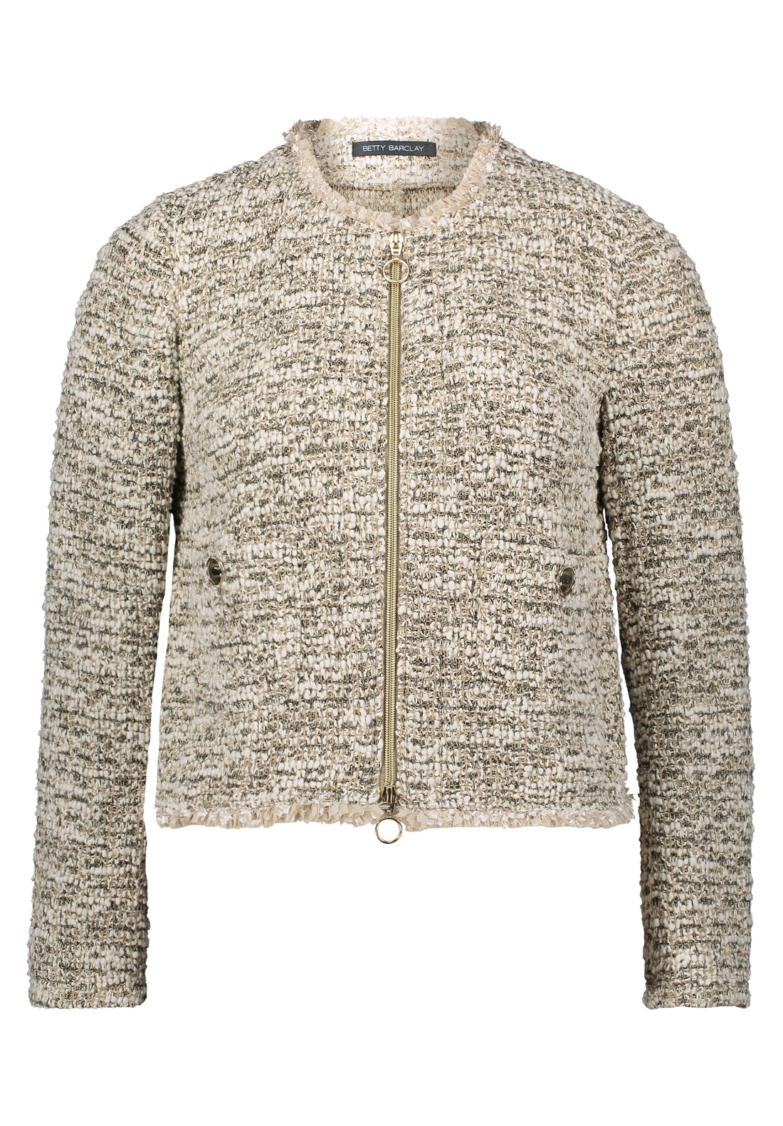 Betty Barclay - Beige Texture Chanel Jacket