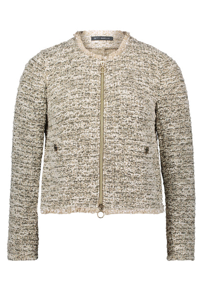 Betty Barclay - Beige Texture Chanel Jacket