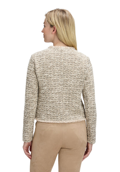 Betty Barclay - Beige Texture Chanel Jacket