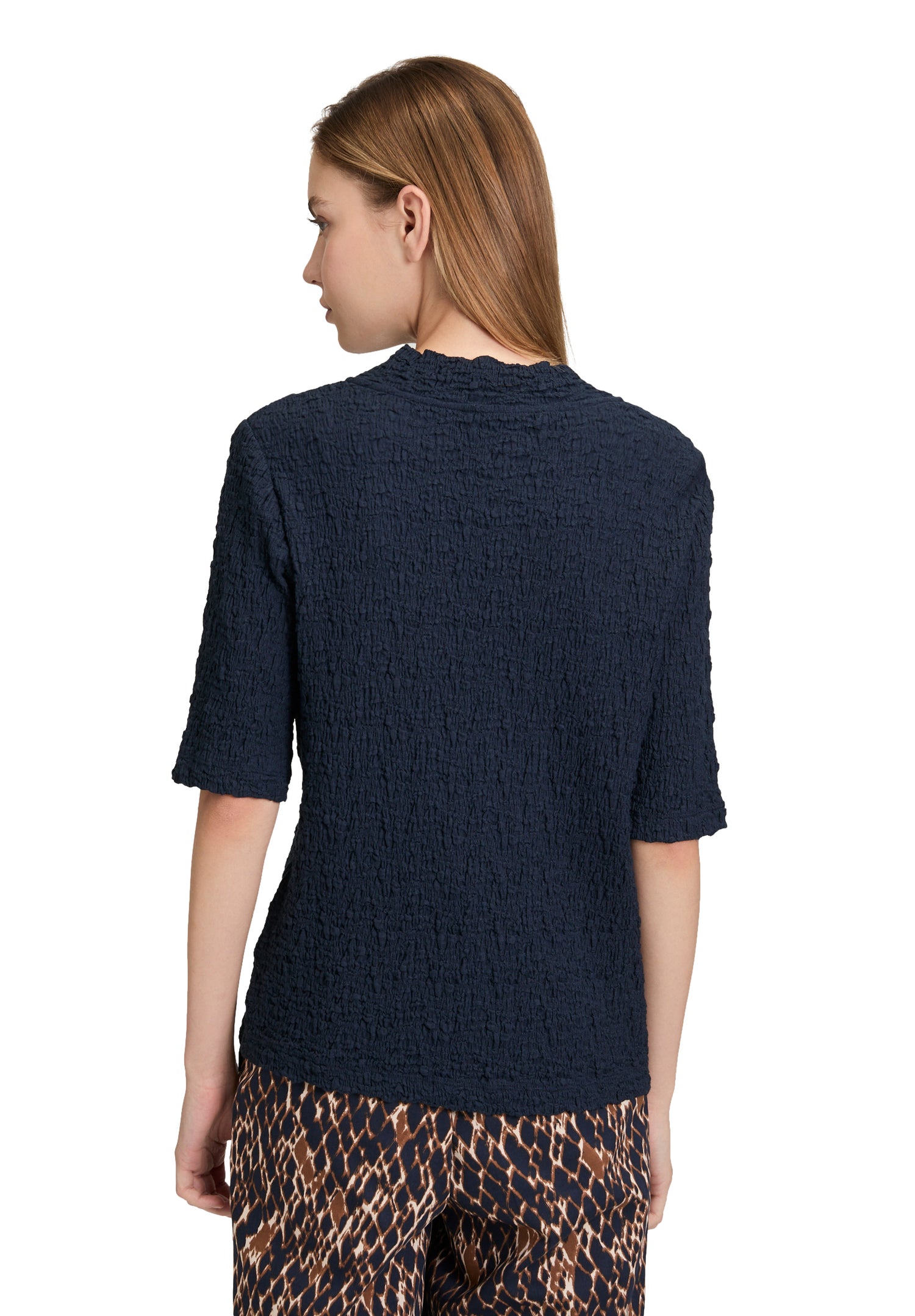 Betty Barclay - Texture Navy Top