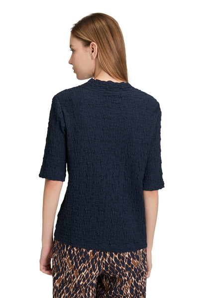 Betty Barclay - Texture Navy Top