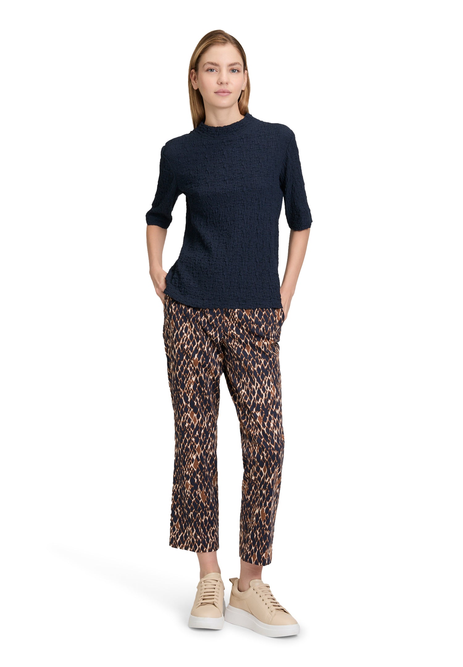 Betty Barclay - Texture Navy Top