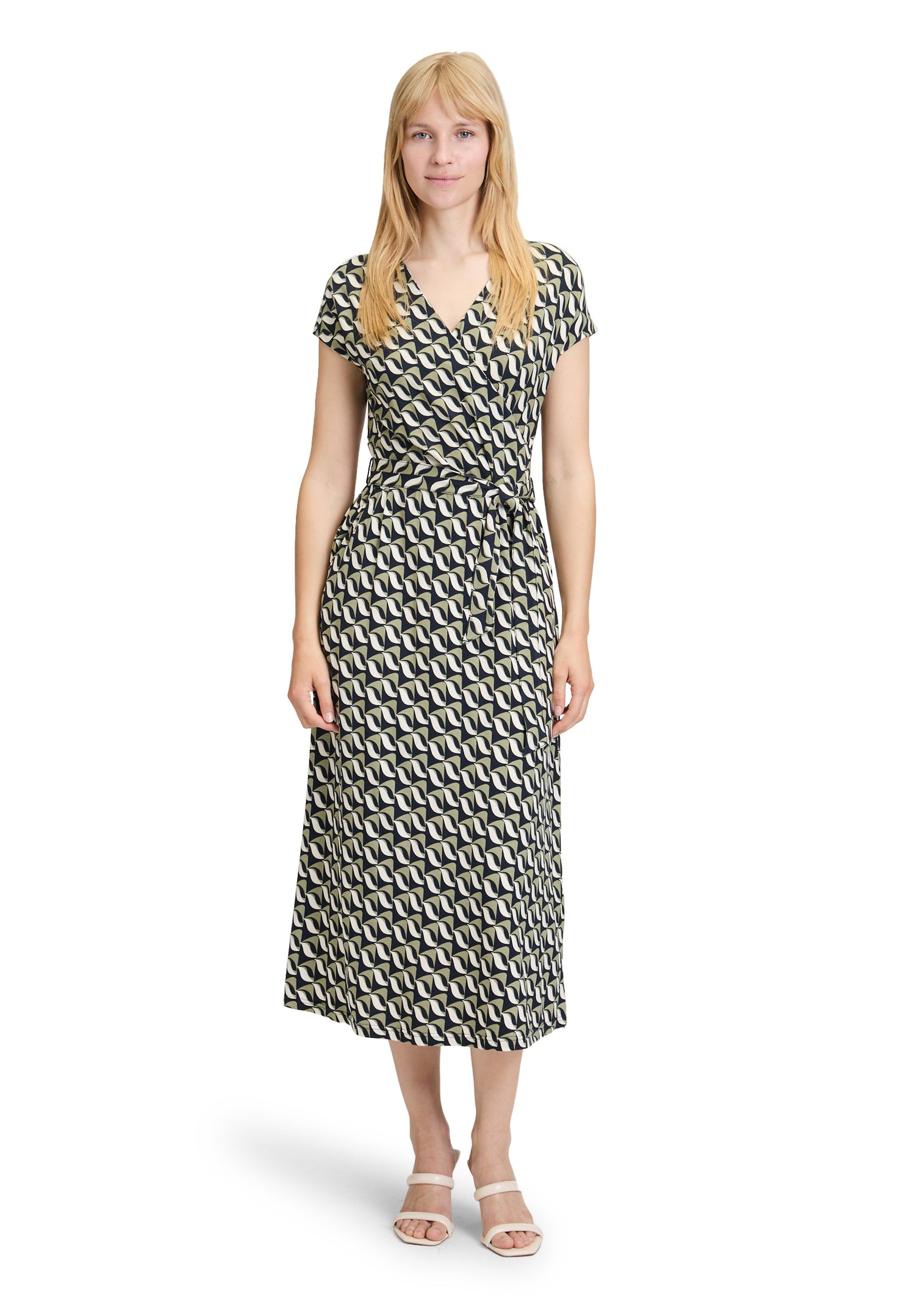 Betty Barclay - Olive Print Dress