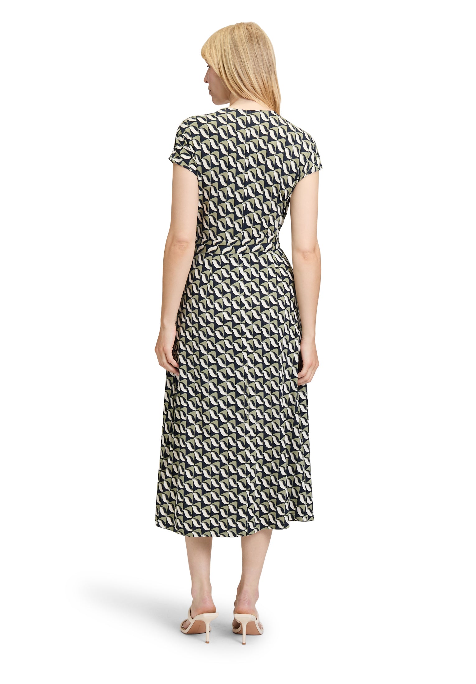 Betty Barclay - Olive Print Dress