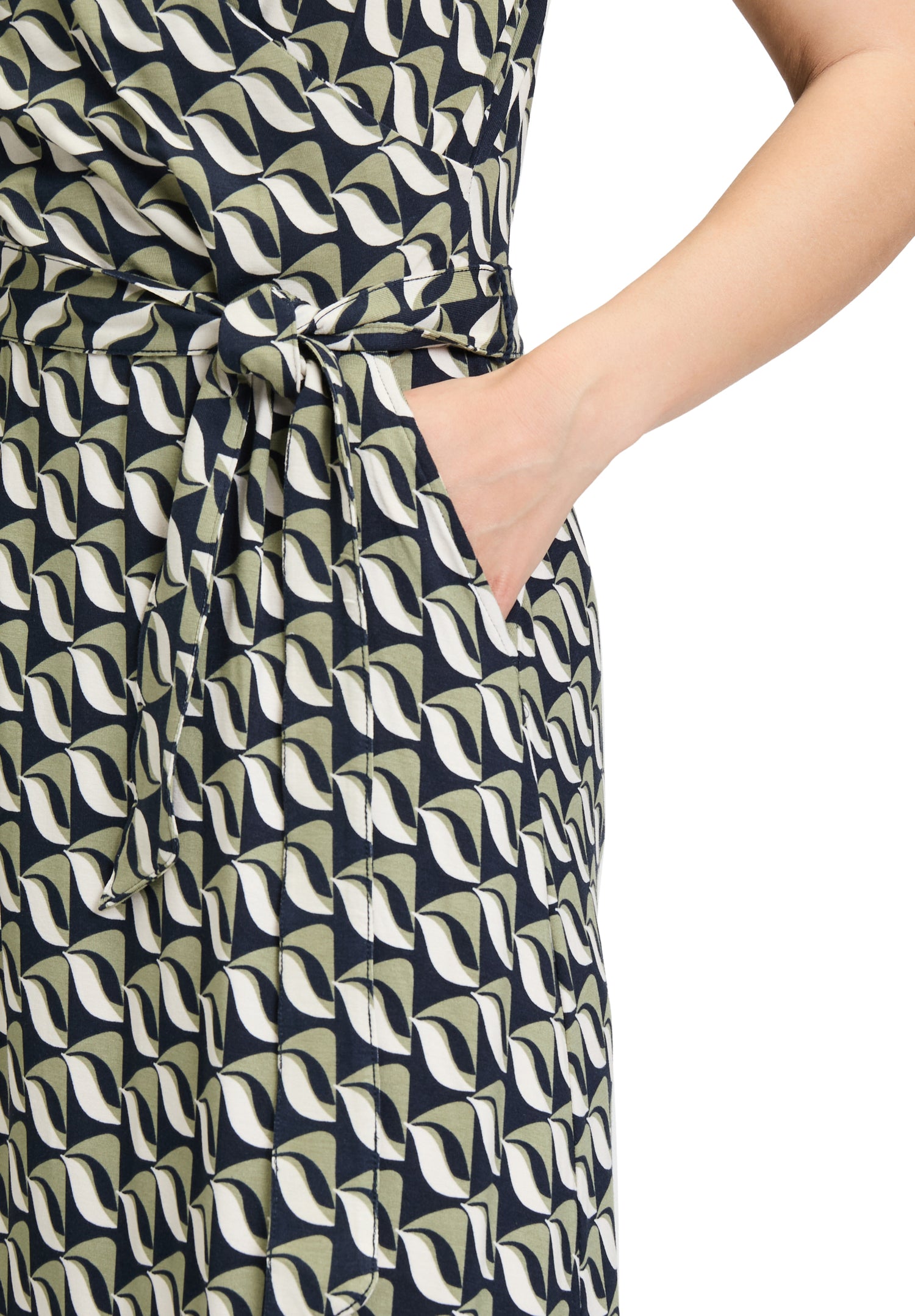 Betty Barclay - Olive Print Dress