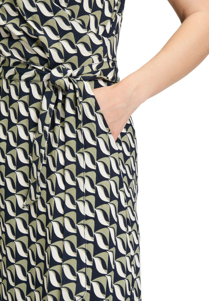 Betty Barclay - Olive Print Dress