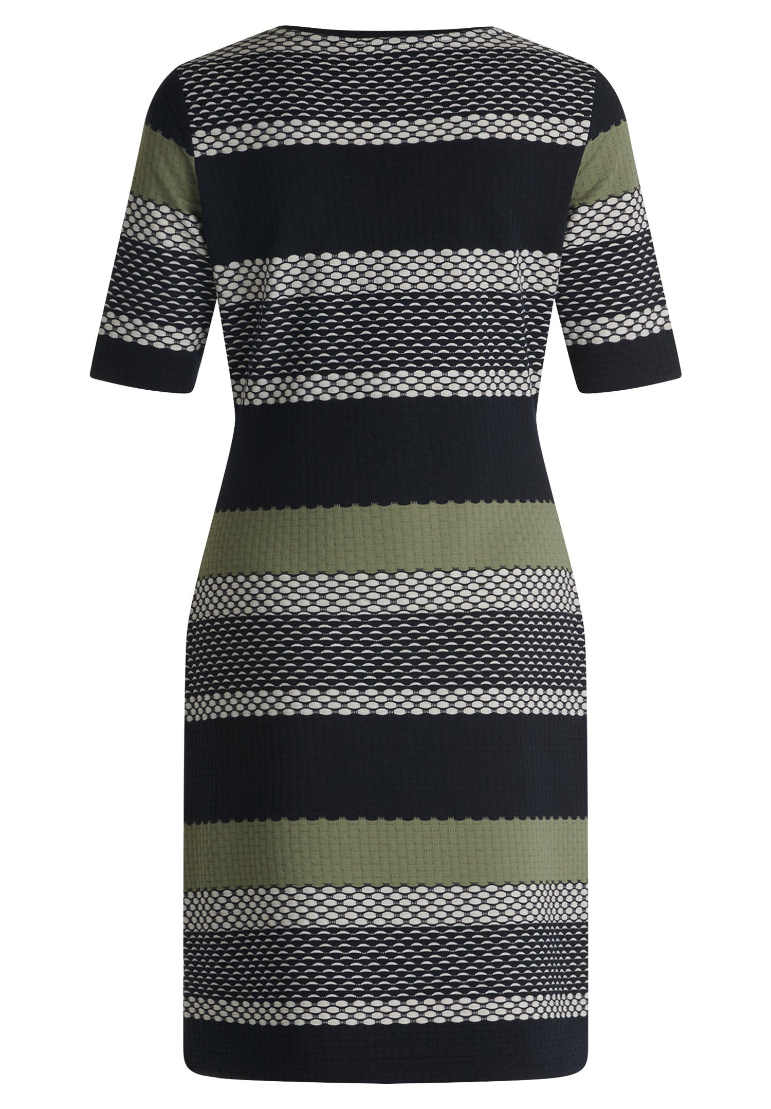Betty Barclay - Olive Stripe Dress