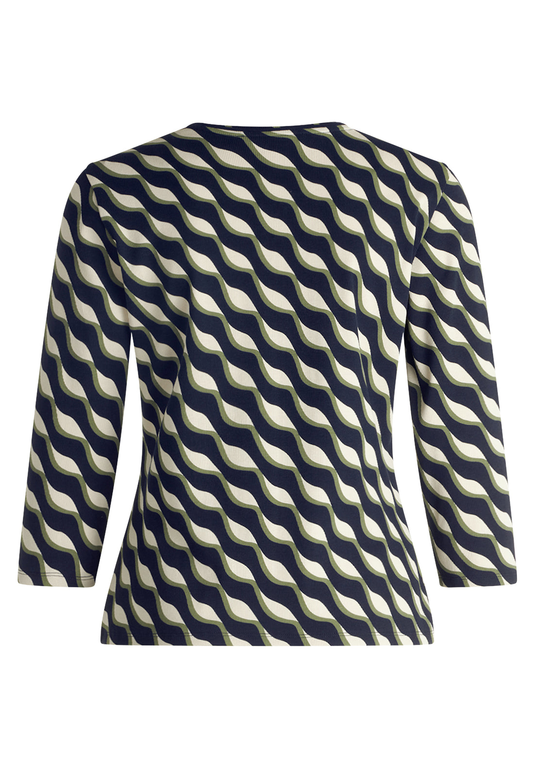 Betty Barclay- Navy and Olive Zip Jacket