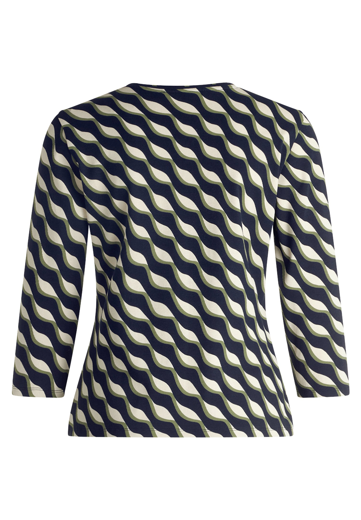 Betty Barclay- Navy and Olive Zip Jacket