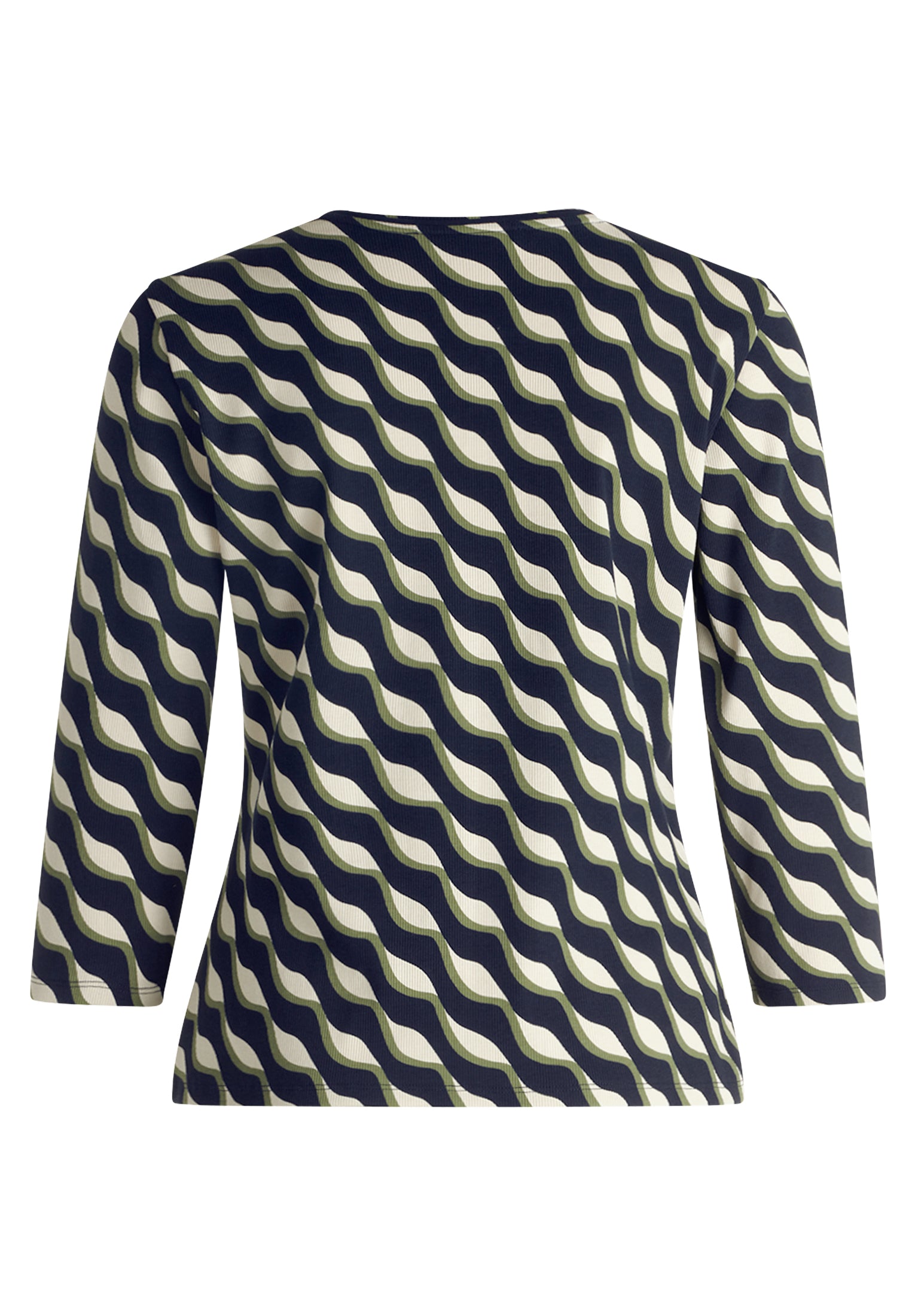 Betty Barclay- Navy and Olive Zip Jacket