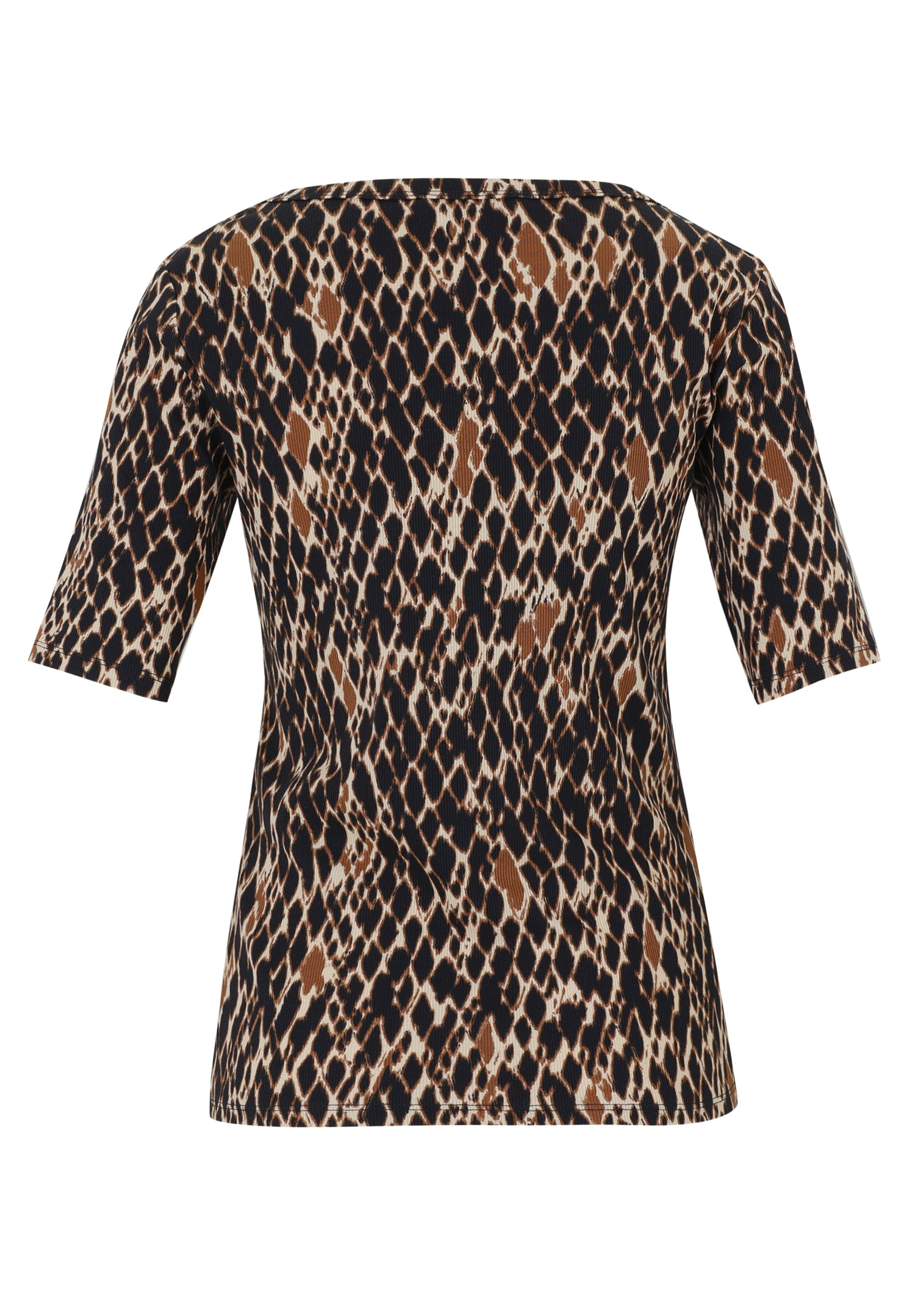 Betty Barclay - Animal Print Rib T-shirt