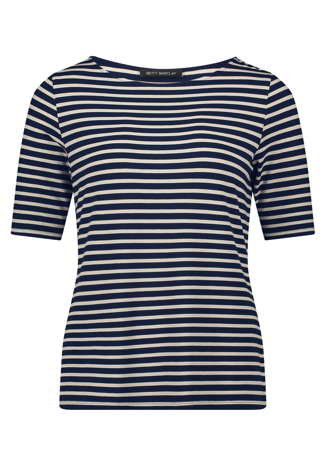 Betty Barclay - Navy and Cream T-shirt