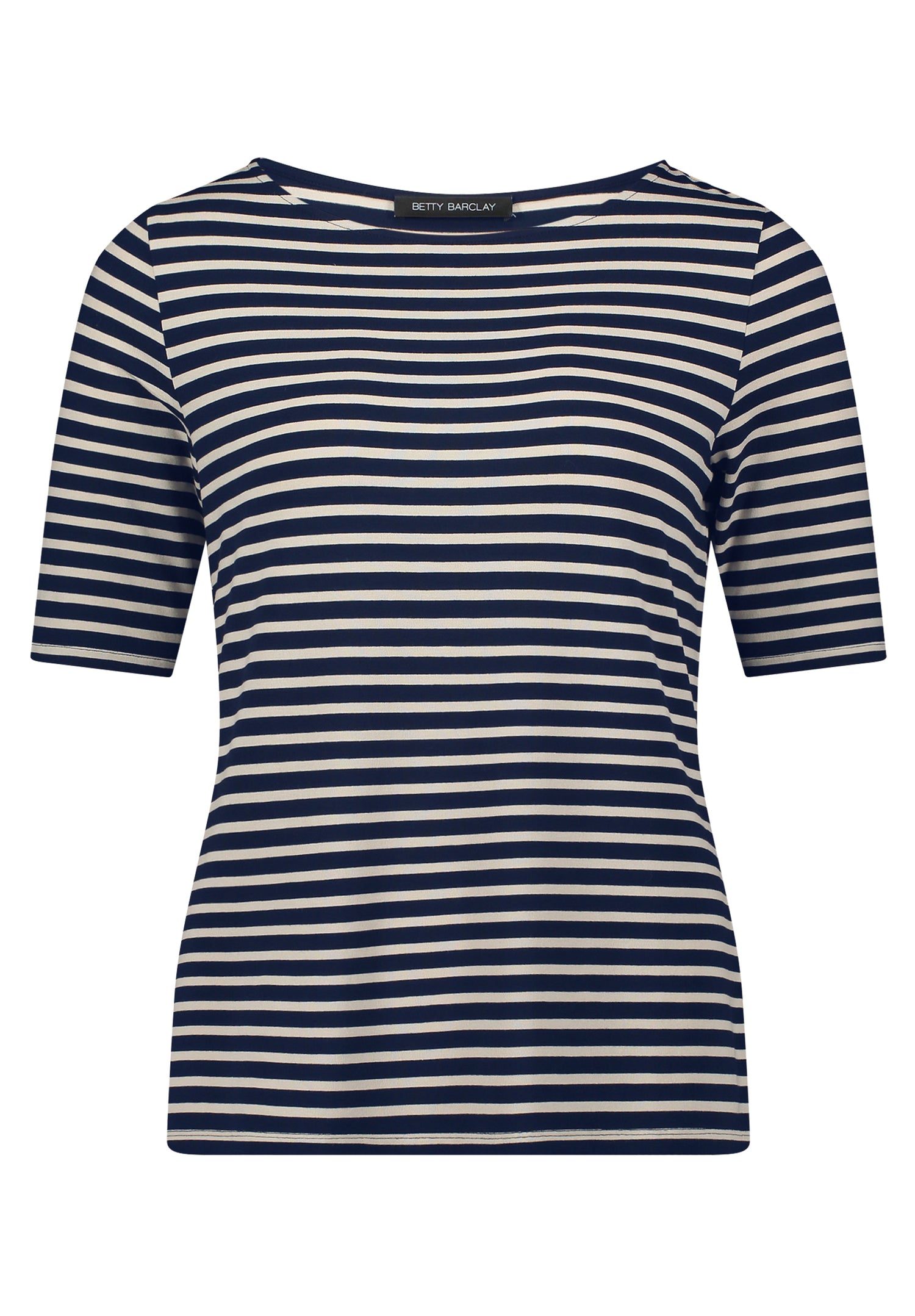 Betty Barclay - Navy and Cream T-shirt