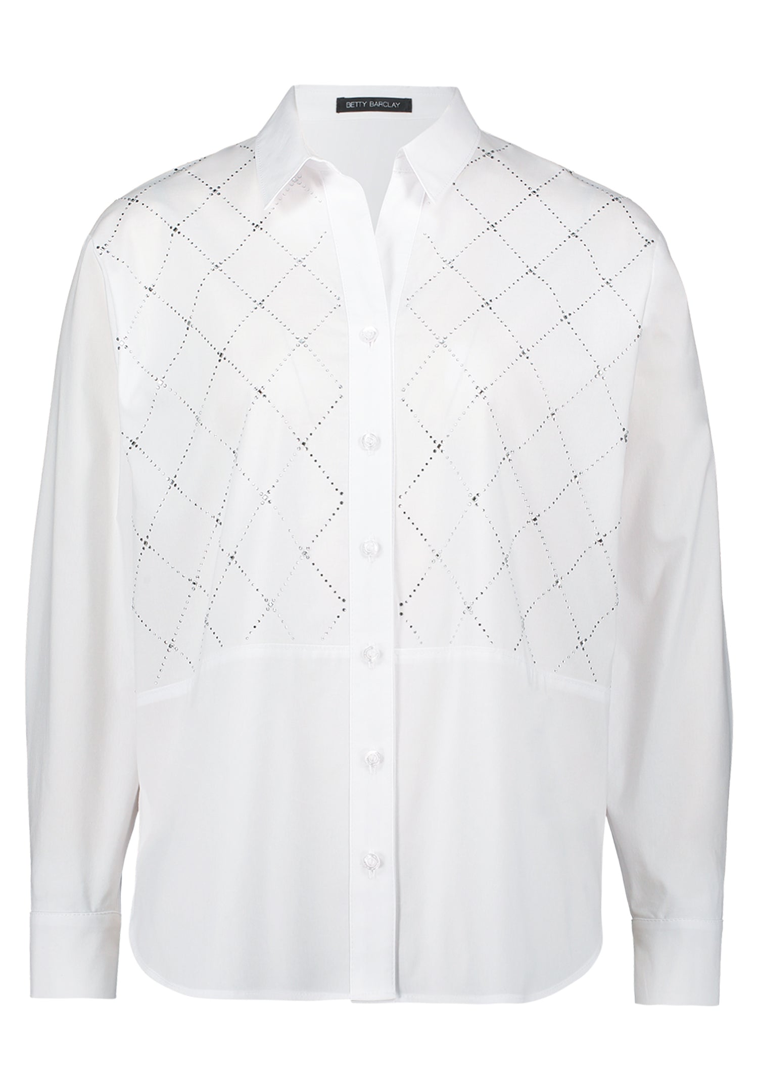 Betty Barclay Crystal White Shirt