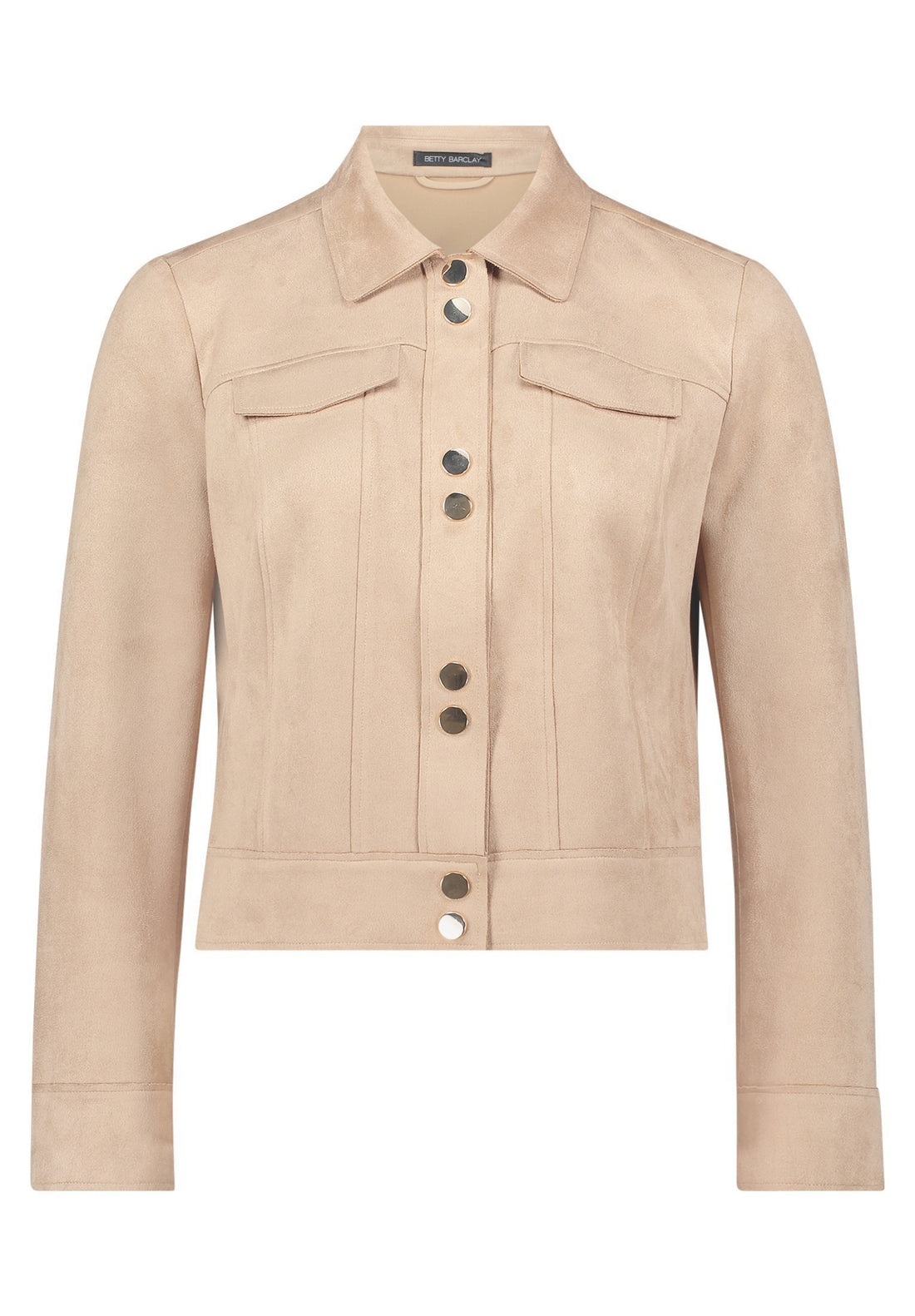 Betty Barclay-  Camel Suede Jacket