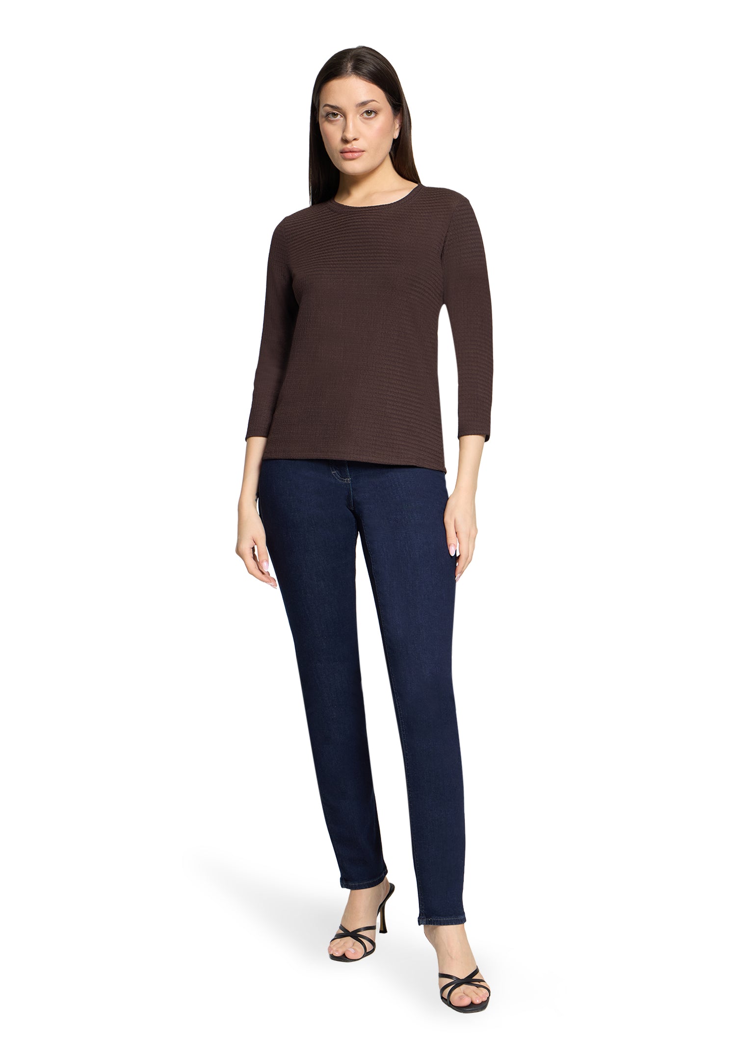 Betty Barclay - Chocolate Texture Top