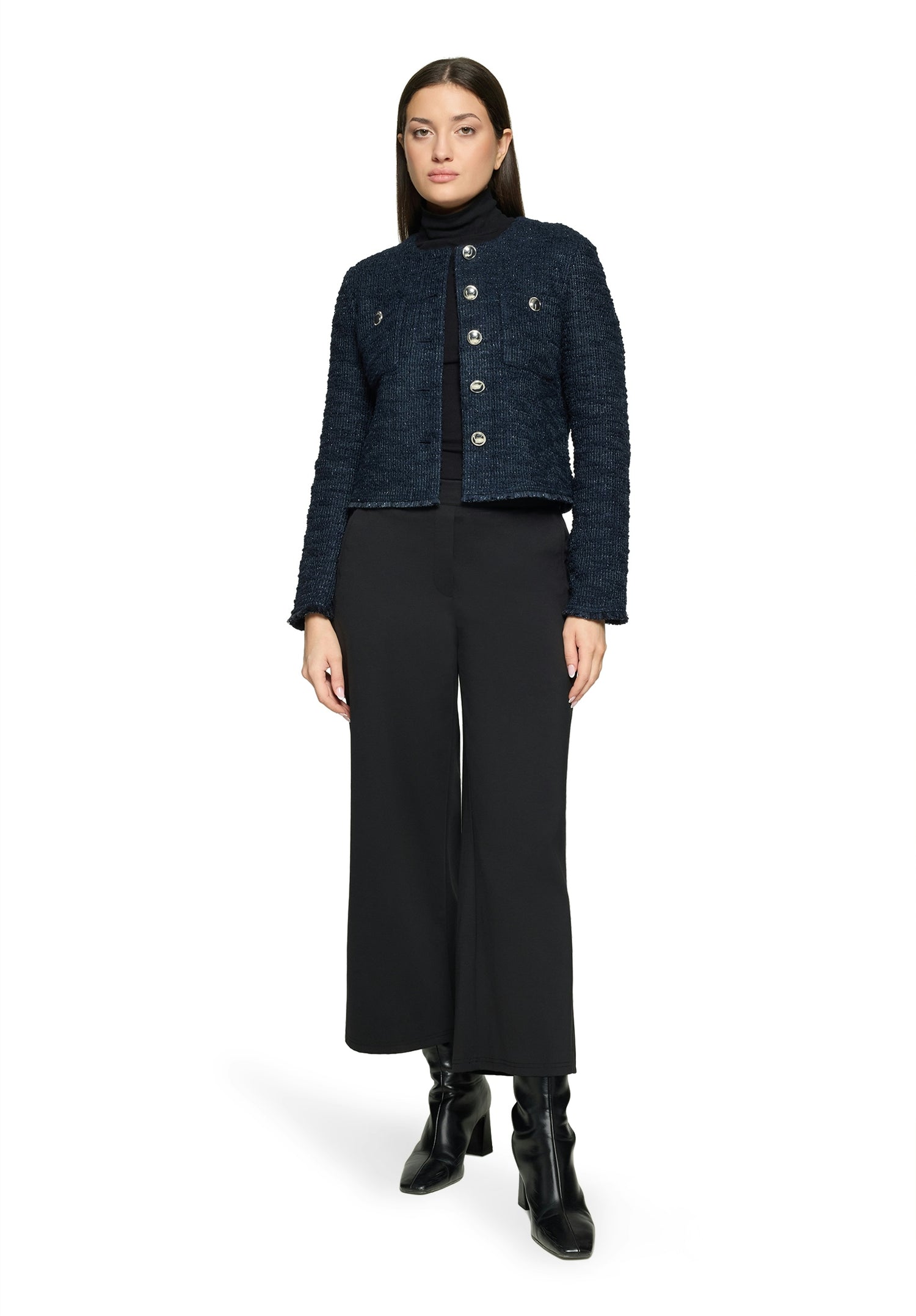 Betty Barclay- Navy Chanel Jacket
