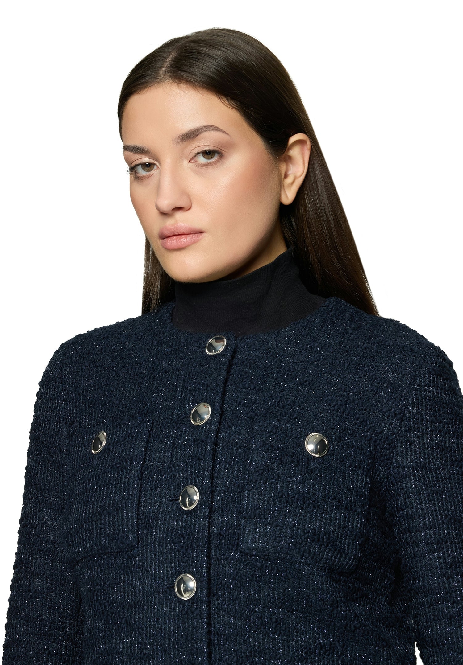 Betty Barclay- Navy Chanel Jacket