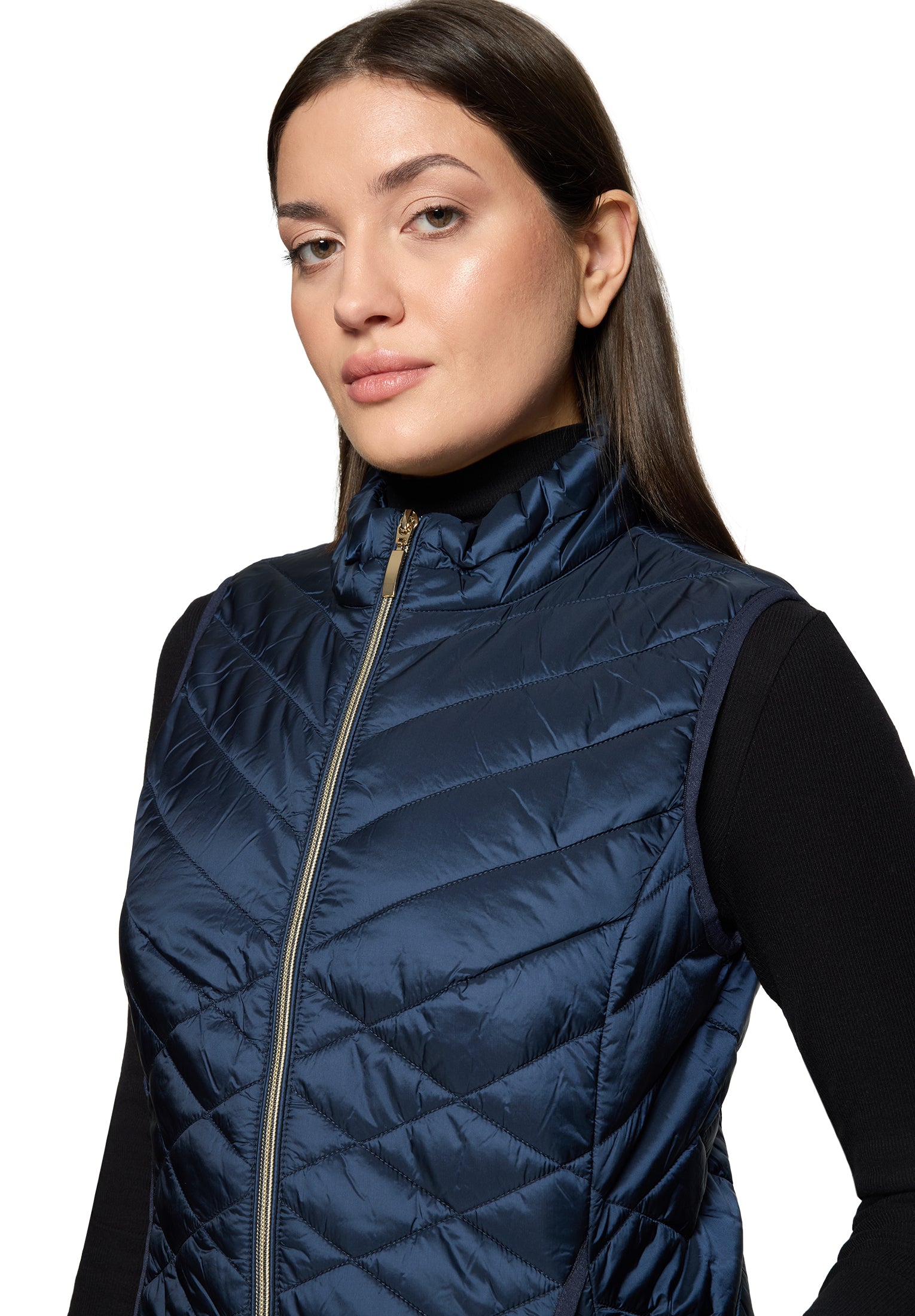 Betty Barclay - Navy Puffer Vest