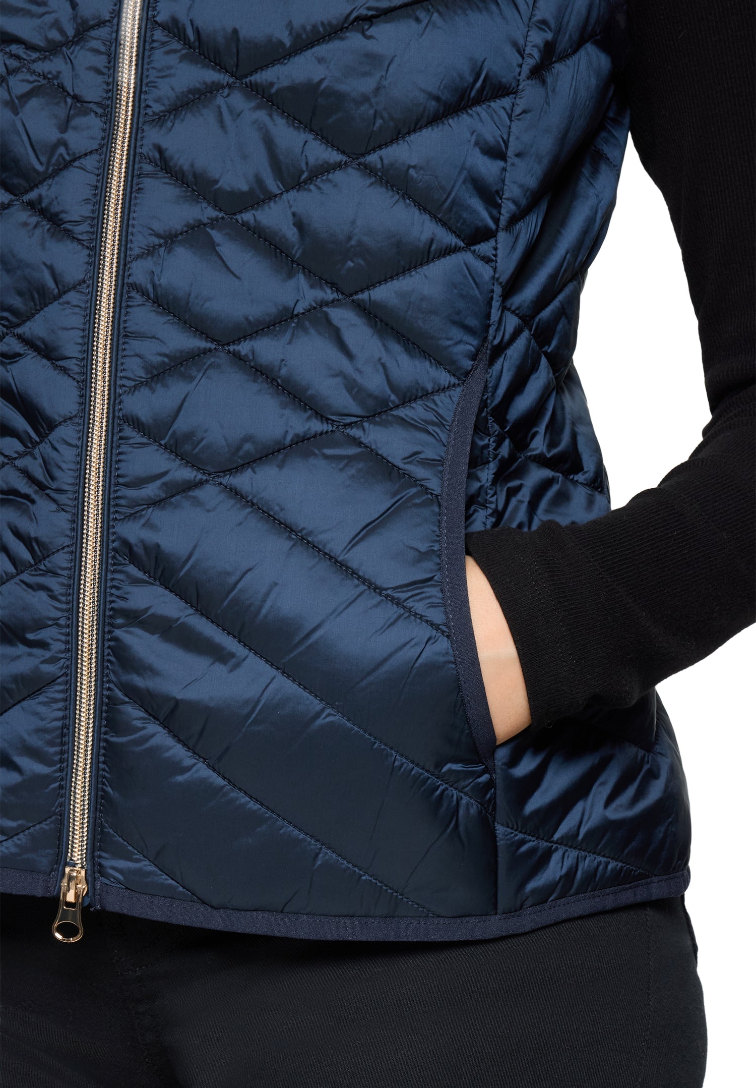 Betty Barclay - Navy Puffer Vest