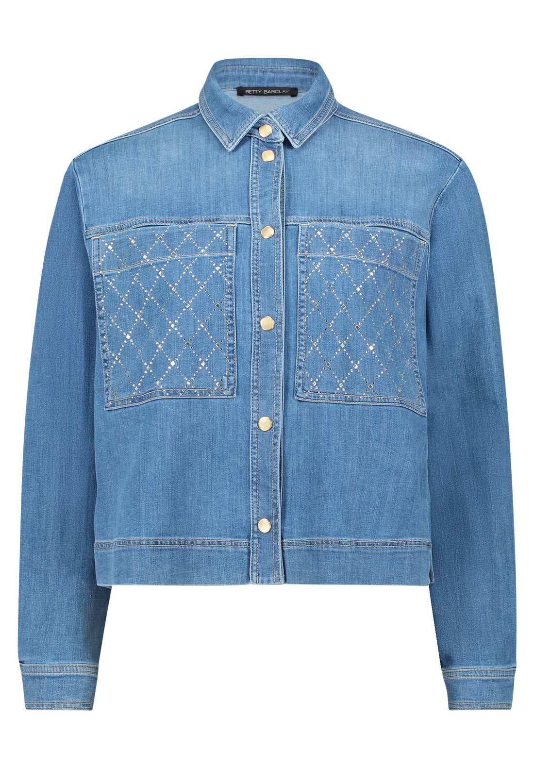 Betty Barclay- Crystal Denim Jacket