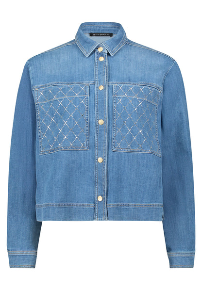 Betty Barclay- Crystal Denim Jacket