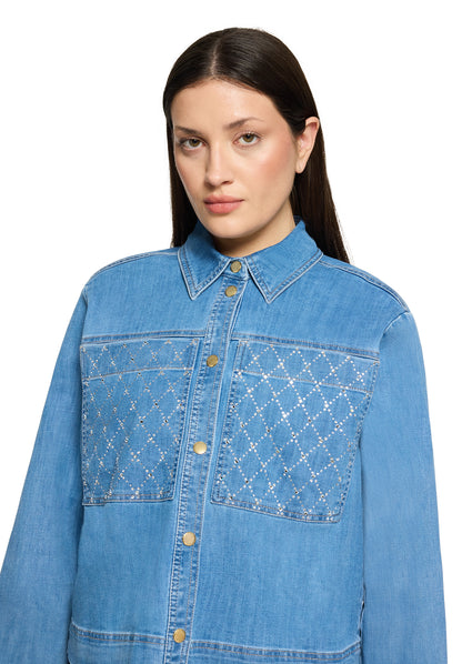 Betty Barclay- Crystal Denim Jacket