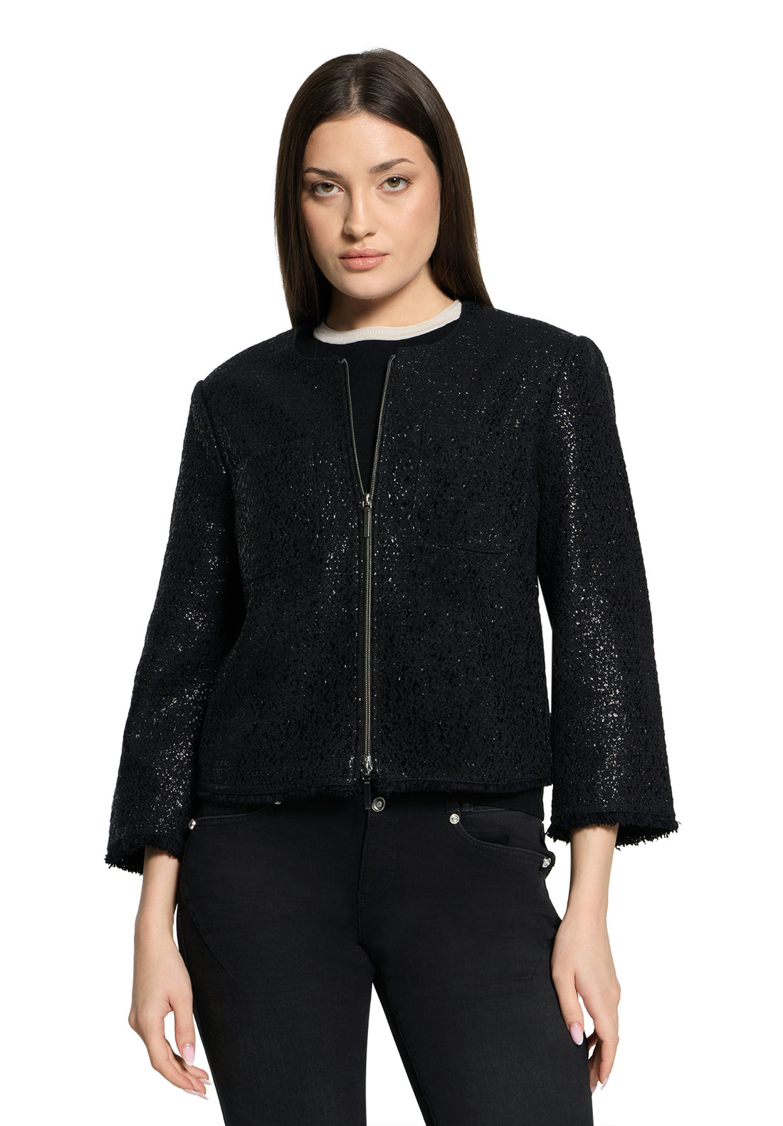 Betty Barclay Black Chanel Jacket