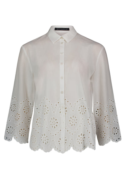 Betty Barclay Lace White Shirt