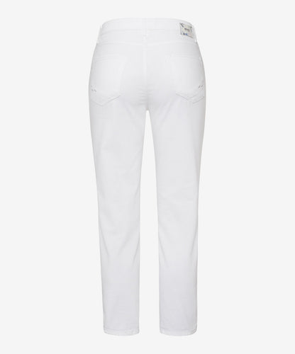 Brax Mary White High Summer Jeans