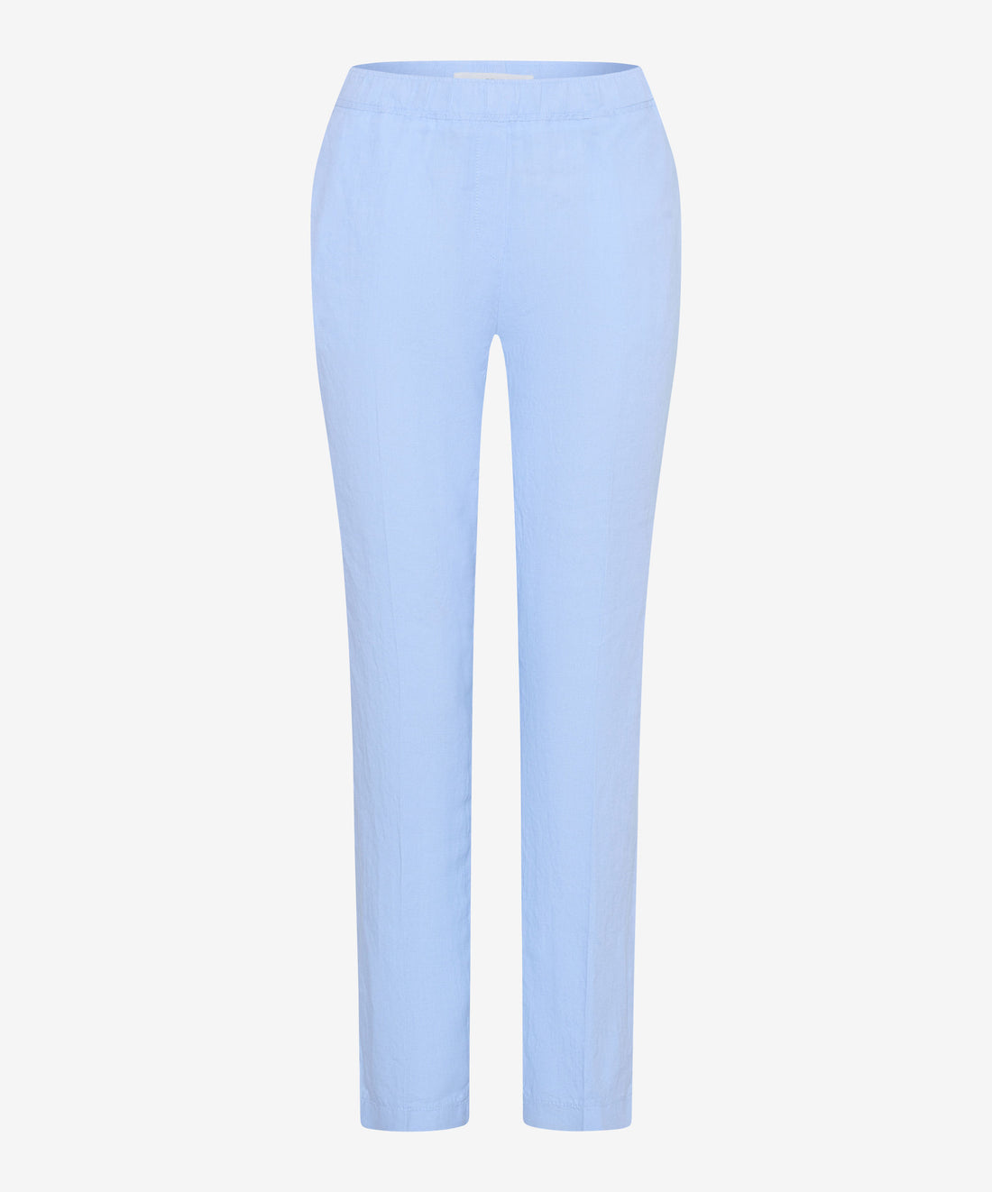 Brax Maron - Light Blue Linen Pant 7/8 Length