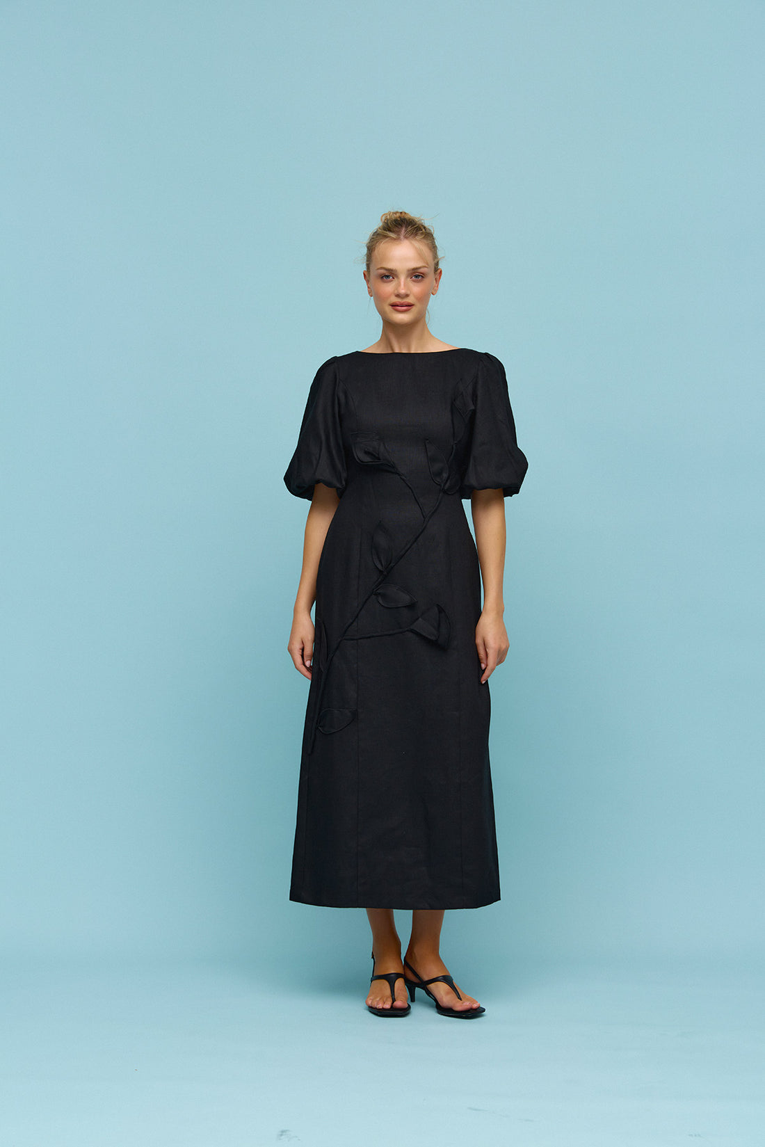 Binny Ladies Singles Black Dress