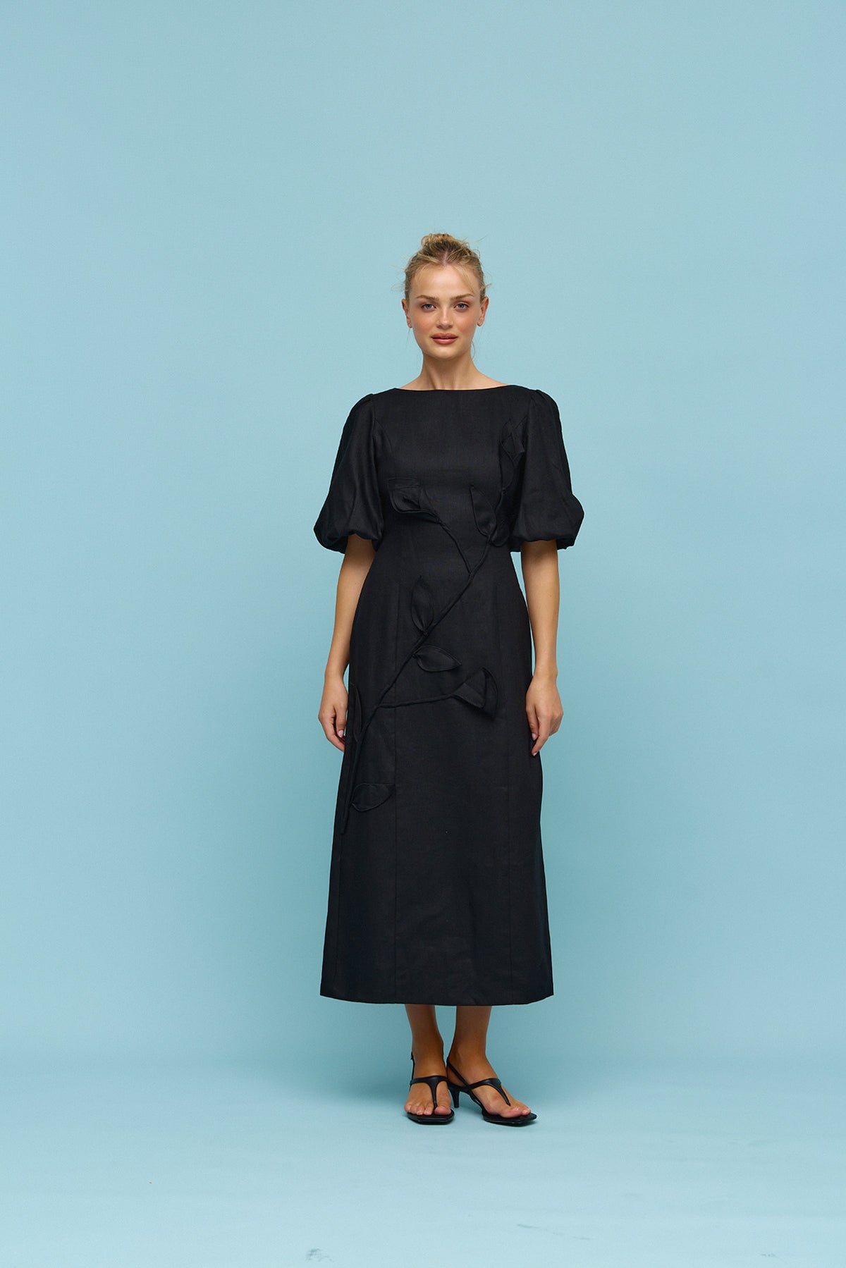 Binny Ladies Singles Black Dress