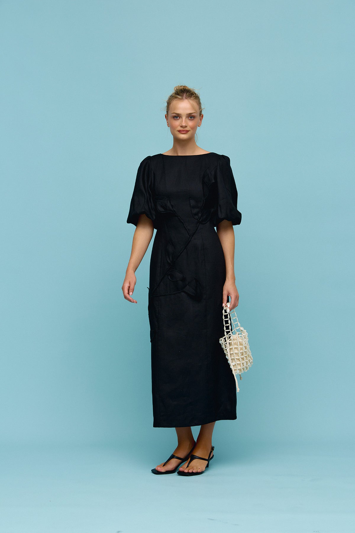 Binny Ladies Singles Black Dress