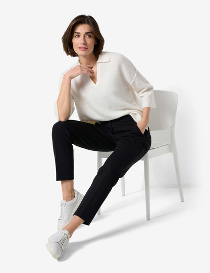 Brax - Maron 7/8 Stretch Pant - Black