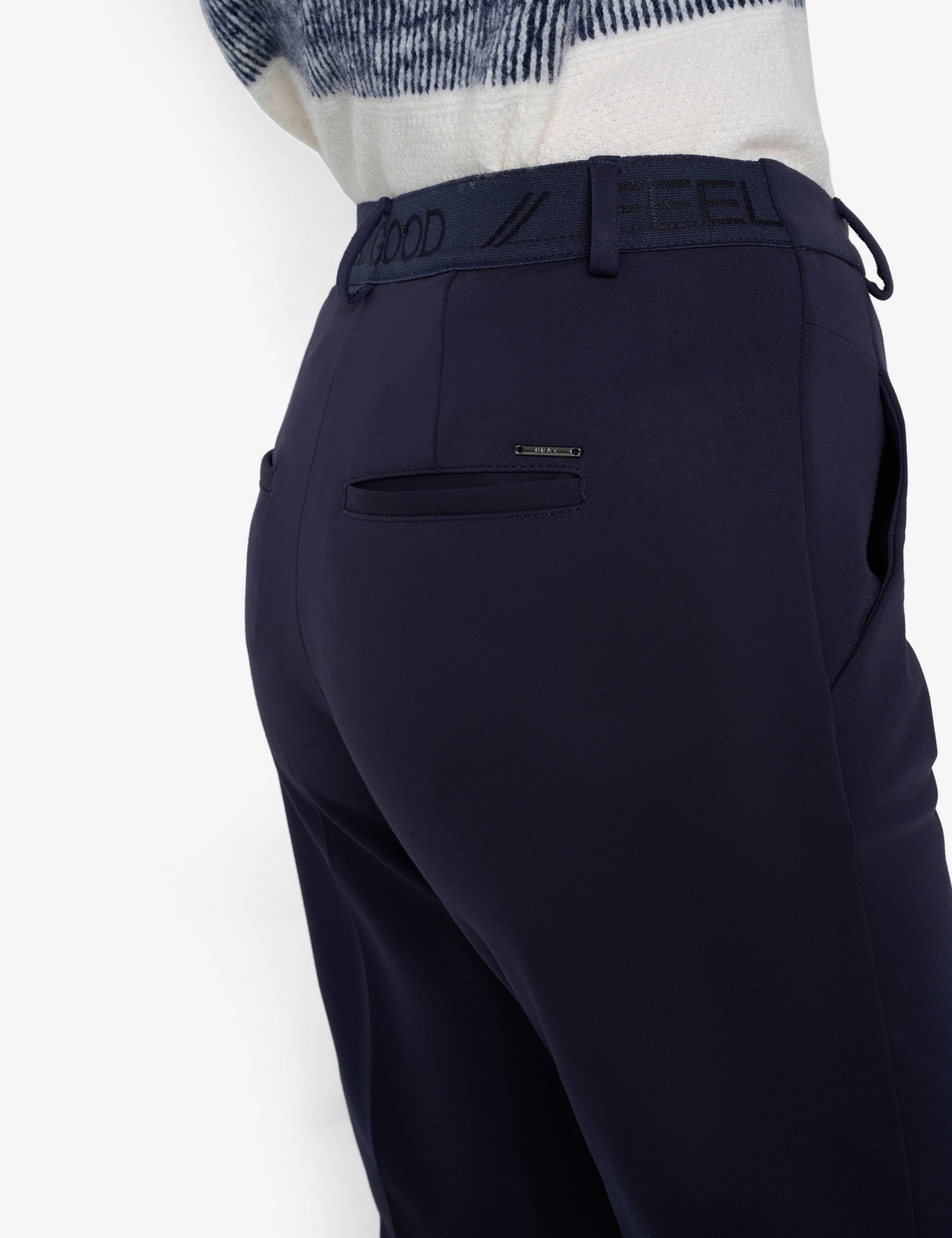 Brax - Maron 7/8 Stretch Pant - Navy