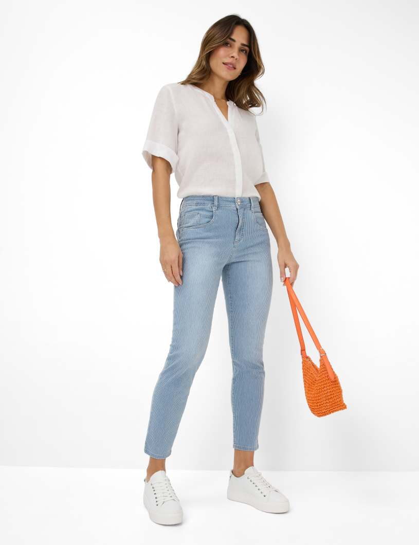 Brax Shakira S - Denim stripe
