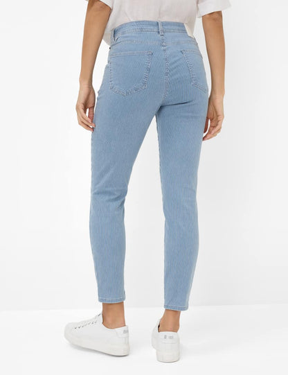 Brax Shakira S - Denim stripe