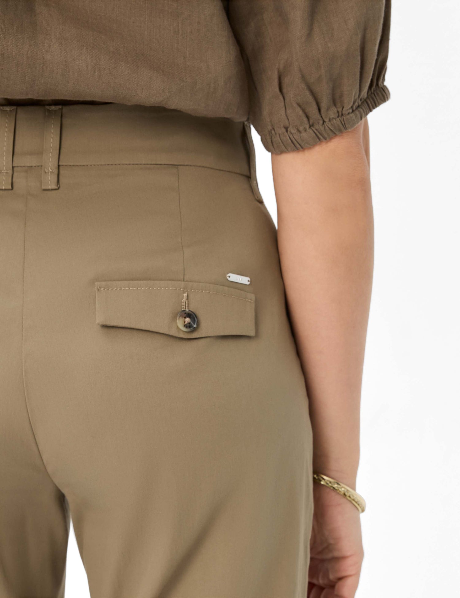 Brax  -Mara S Olive Pants 7/8 Length