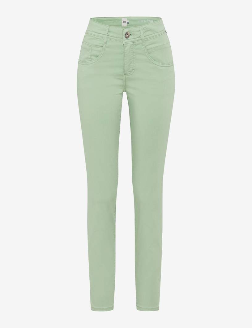 Brax Shakira S - Pastel Green Denim
