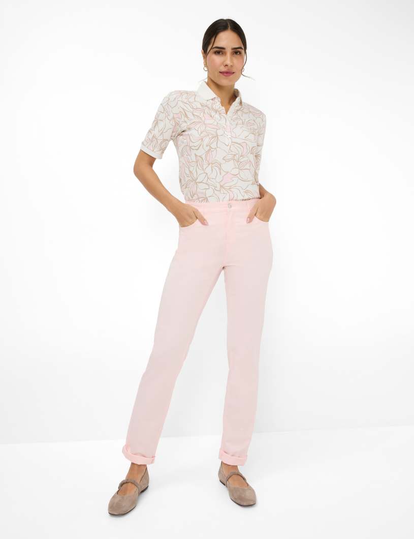 Brax- Carola Ultra Light Full Length - Pastel Pink