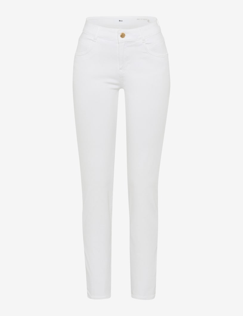 Brax Shakira Full Length- White Denim