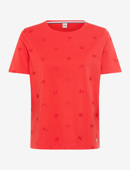 BRAX Cira Red T-Shirt